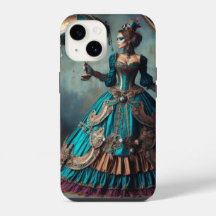 Zirkusartistin Steampunk Vintage viktorianische Da iPhone 14 Hülle