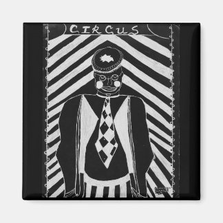 Zirkusclown Magnet