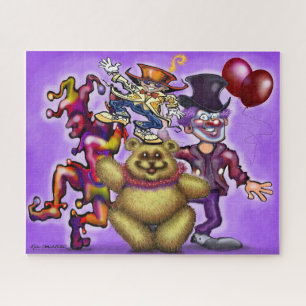 Zirkusclowns Puzzle