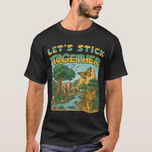 Zirkuselefant auf Ball balancierend im Vintage-Sti T-Shirt