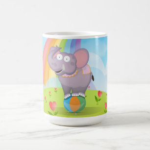 Zirkuselefant Tasse
