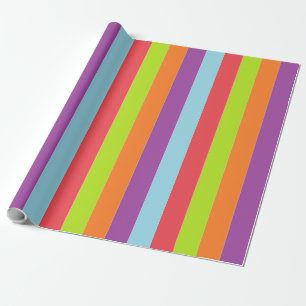 Zirkusfarbe im Vintage-Stil Geschenkpapier