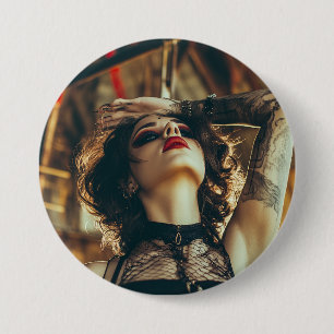 Zirkusfrau Button