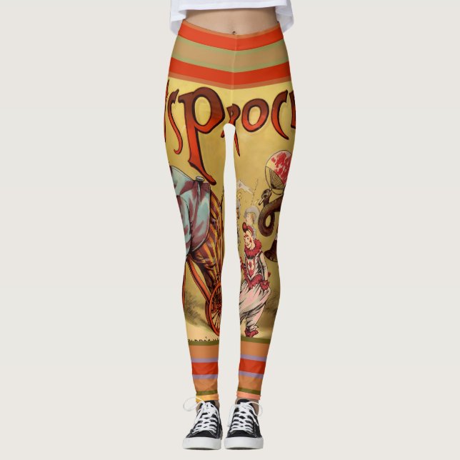Zirkusfrauen Leggings (Vorderseite)