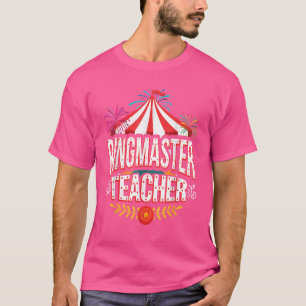Zirkuslehrer Ringmeister Karneval Zurück zur Schul T-Shirt