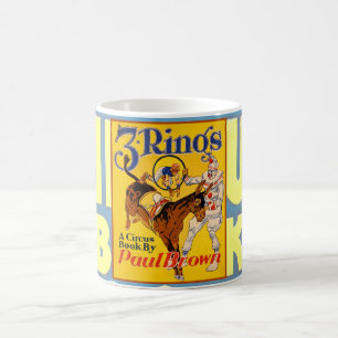 Zirkusmotiv aus den 1930er Jahren Kaffeetasse