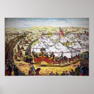 Zirkusparade Poster