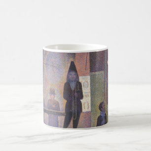 Zirkusparade von Georges Seurat, Vintage Art Kaffeetasse