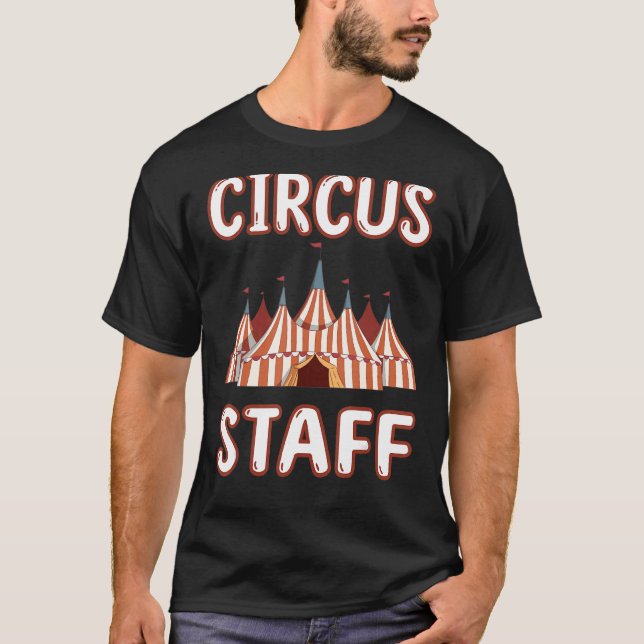 Zirkuspersonal T-Shirt (Vorderseite)