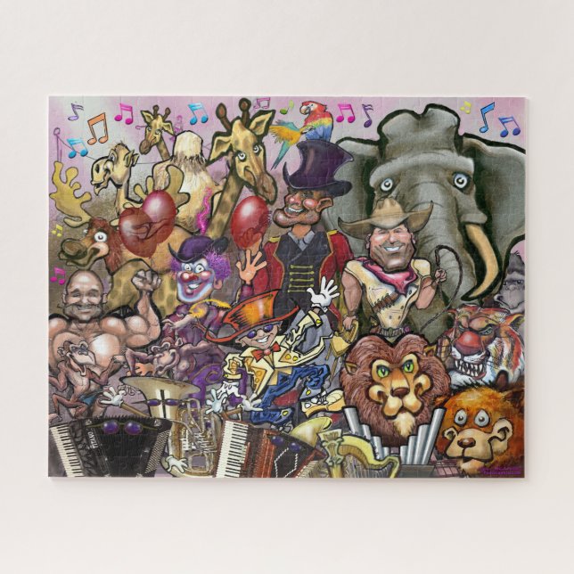 Zirkustraum Puzzle (Horizontal)