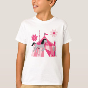 Zirkuszelt-Karussell-Pferd T-Shirt