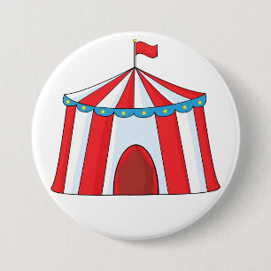 Zirkuszelt-Knopf Button