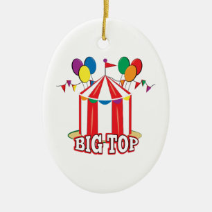 Zirkuszelt-Zelt Keramikornament