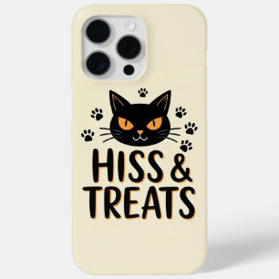 Zischen und Behandeln schwarze Katze Halloween iPh Case-Mate iPhone Hülle