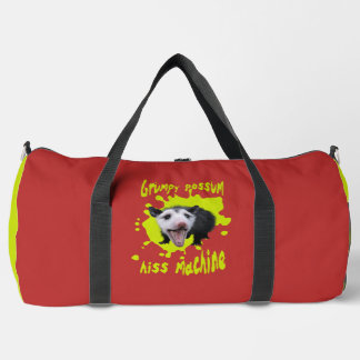 Zischmaschine Lustiges mürrisches Opossum Wilde Hu Duffle Bag