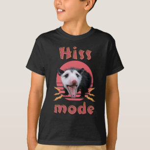 Zischmodus Lustiger Opossum Chaotisches Tier T-Shirt