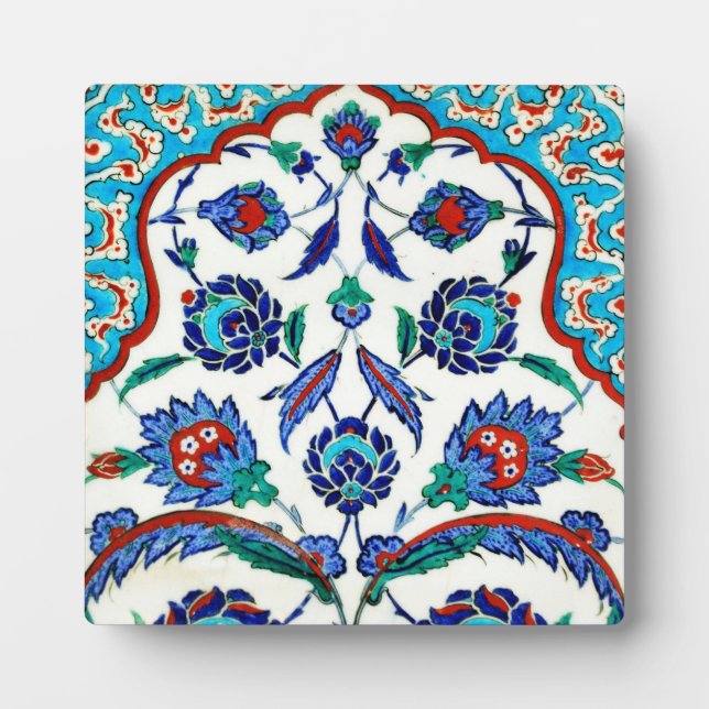 Zisnikfliese Fotoplatte (Vorderseite)