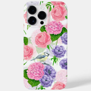 Zistvogel und Blume Case-Mate iPhone 14 Pro Max Hülle