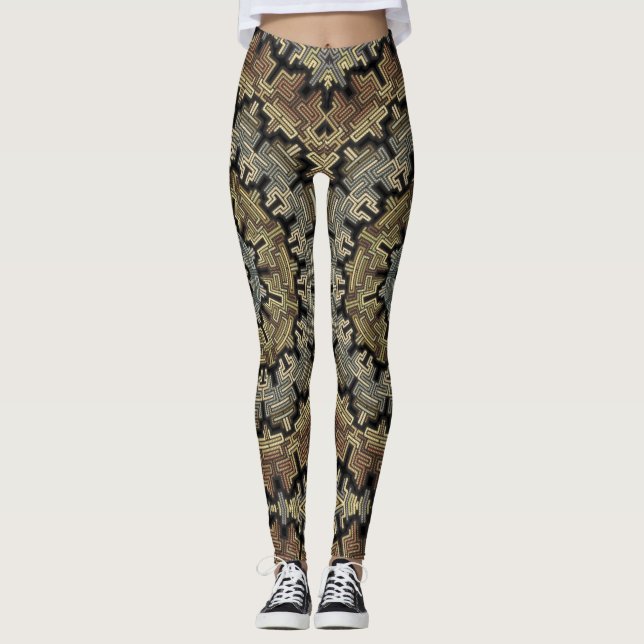 Zitadelle des Selbst - Leggings von Vibrata (Vorderseite)
