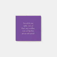 Zitat 1 Korinther 3 4