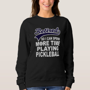 Zitat 1 von Pickleball zur unruhigen Bezahlung Sweatshirt