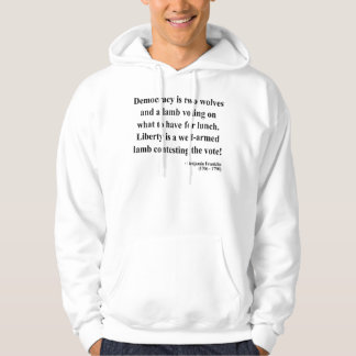 Zitat 2a Bens Franklin Hoodie