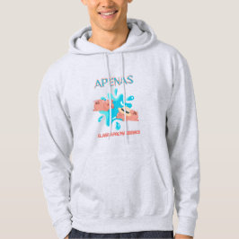 Zitat "Apenas el agua pal marrano" Hoodie