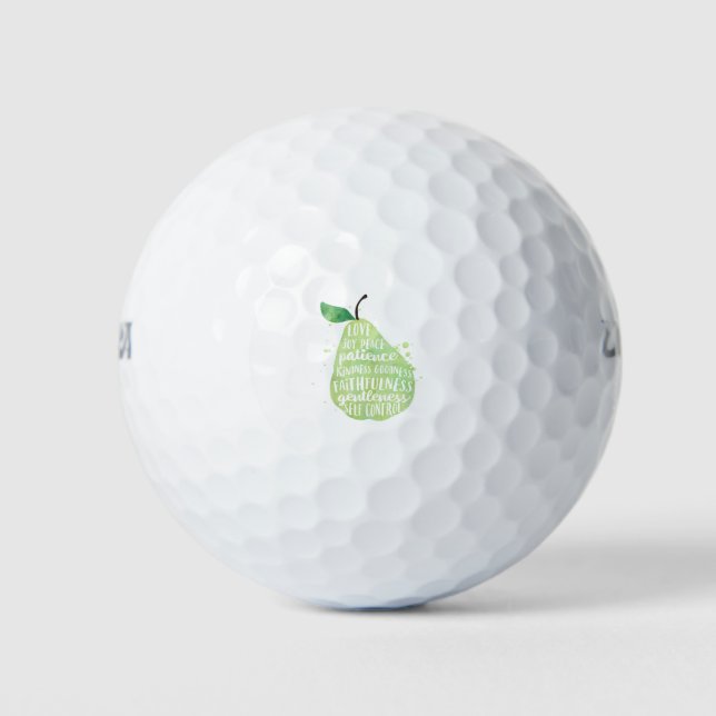 Zitat aus der Birnenblase Golfball (Vorderseite)