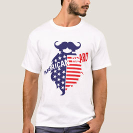 Zitat_Barbe_American_Beard_Barbu_Moustache_Usa_Zit T-Shirt