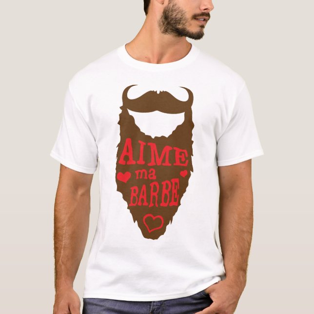 Zitat_Barbe_Liebe_Herz_Hummer_1412 T-Shirt (Vorderseite)