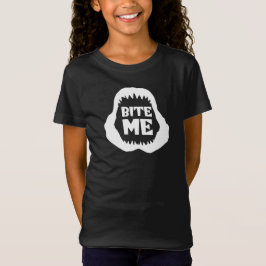 Zitat beißen - Hai-Kiefer T-Shirt