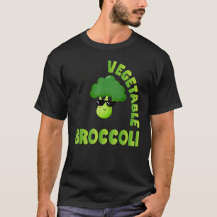 Zitat Broccoli ist mein Geist Pflanzenwelt Vegan T-Shirt