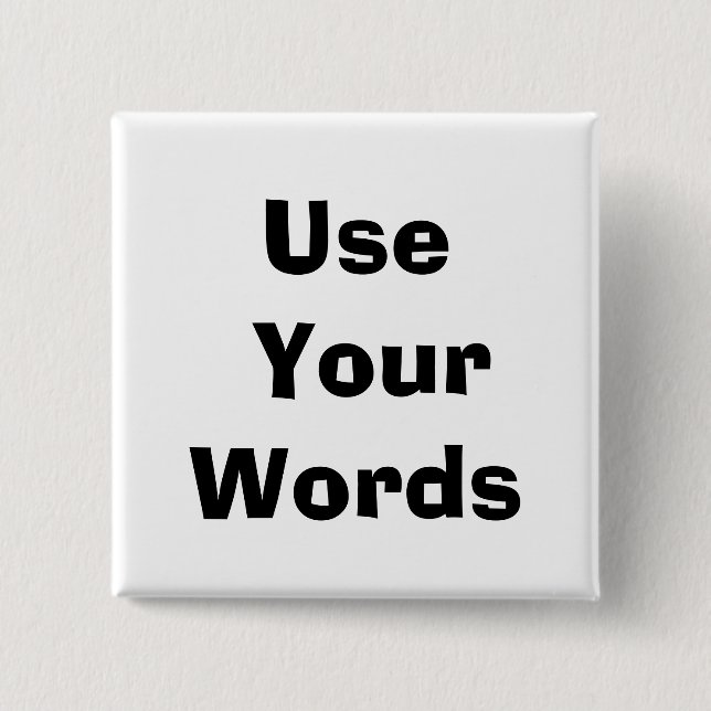 Zitat Button (Vorderseite)