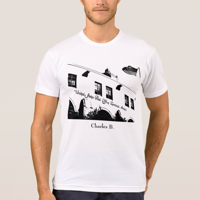 Zitat Charless Bukowski (weiß) T-Shirt (Vorderseite)