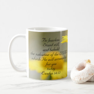 Zitat der Alten Testament-Bibelschrift - Exodus 14 Tasse
