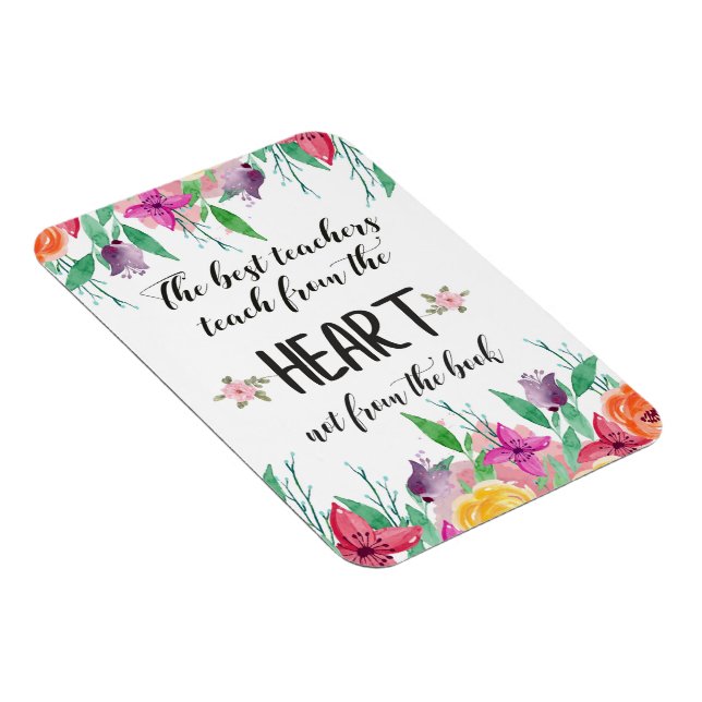 Zitat der besten Lehrerin Dankeschön an die Gesche Magnet (Rechte Seite)