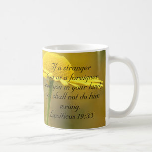 Zitat der Bibel des Alten Testaments - Leviticus 1 Kaffeetasse