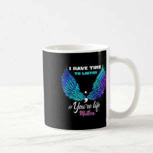 Zitat der Nationalen Woche zur Suizidpräventionsau Kaffeetasse