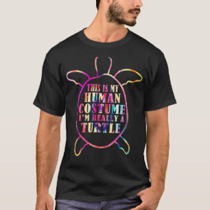 Zitat der Schildkröte Ich bin wirklich eine Schild T-Shirt