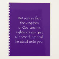 Zitat der Schrift Matthew 6 33