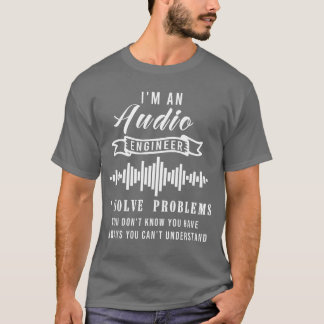 Zitat des Tontechnikers Lustige Zitate des Tontech T-Shirt