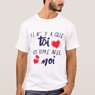 Zitat: Du reimt mich mit Humor T-Shirt