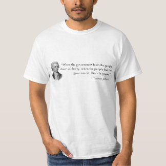 Zitat durch Thomas Jefferson T-Shirt