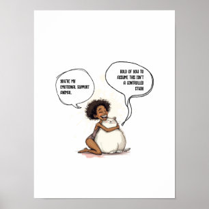 Zitat einer sarkastischen introvertierten emotiona poster