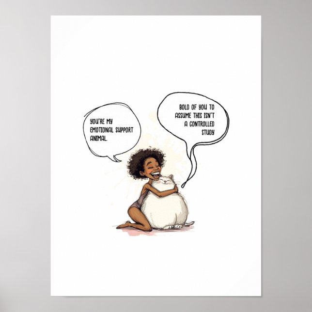 Zitat einer sarkastischen introvertierten emotiona poster (Vorne)
