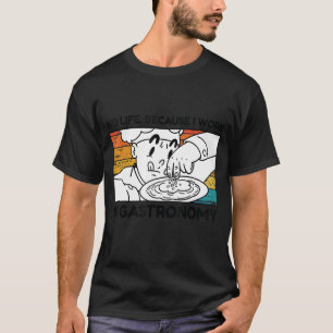 Zitat eines alten Chefs: Kein Leben, ich arbeite i T-Shirt