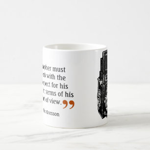 Zitat eines berühmten Fotografen 8 Zwei-Objektiv-K Tasse