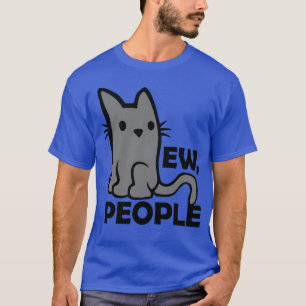 Zitat ekelhafte Leute Katze vintage T-Shirt