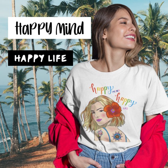 Zitat-Frauenportrait T-Shirt (Von Creator hochgeladen)