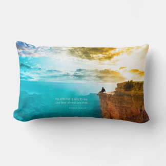 Zitat Friedrich Nietzsche Naturerlebnis Natur Lendenkissen